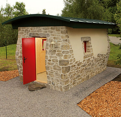 Sauna- und Gartenhaus Modell Grillhaus