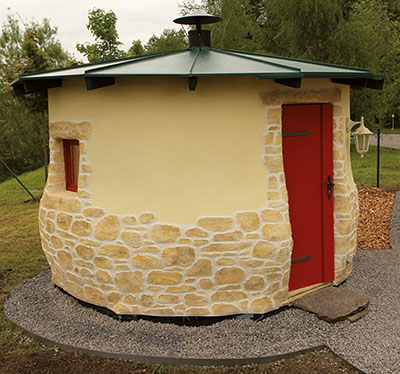 Sauna- und Gartenhaus Modell Pilz